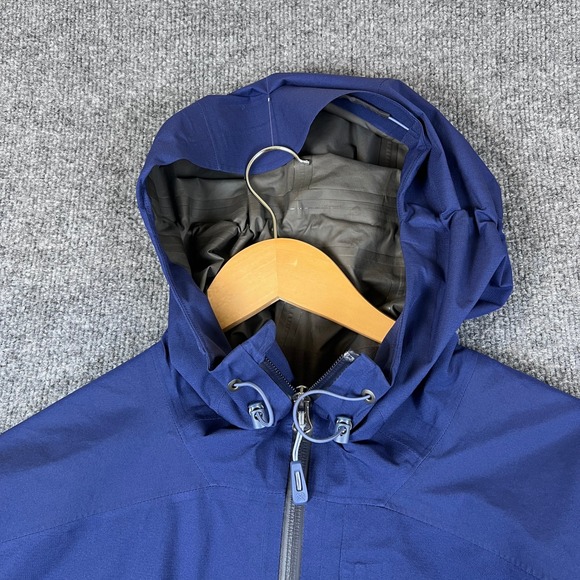 REI Co-op Teris GTX Rain Jacket Womens 2X Blue Zip GORE-TEX Waterproof Hiking - Picture 8 of 14